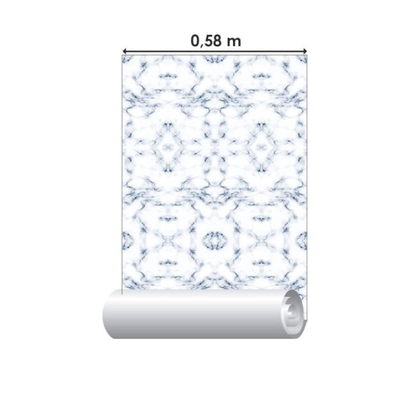 Papel de Parede Adesivo Mármore Smoke N017092