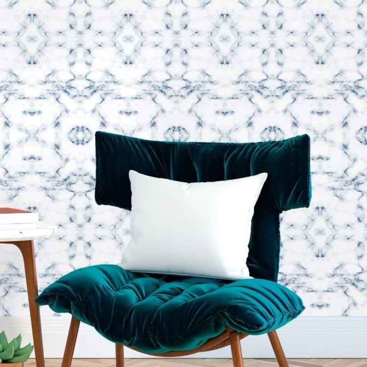Papel de Parede Adesivo Mármore Smoke N017092