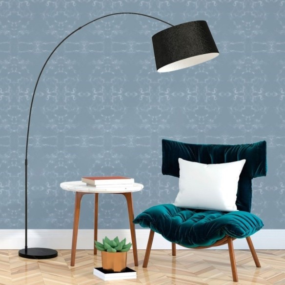 Papel de Parede Adesivo Mármore Smoke N017093