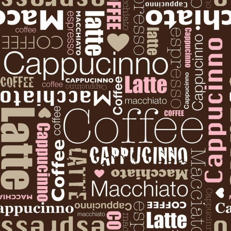Papel de Parede Adesivo Marrom Café 59525731