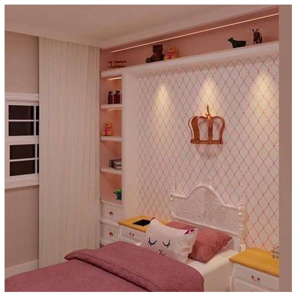 Papel de Parede Adesivo Marroquino rosa 080914
