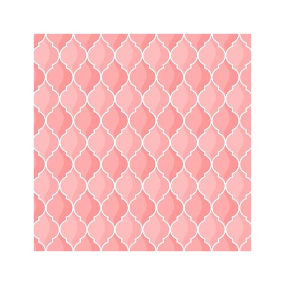 Papel de Parede Adesivo marroquino rosa româtico 452454
