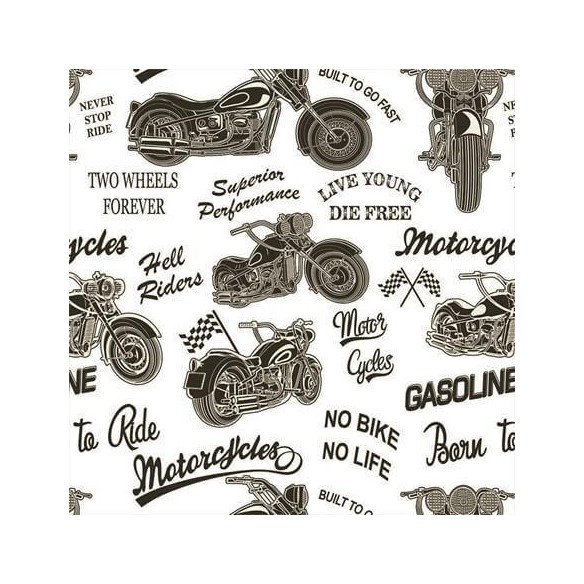Papel de Parede Adesivo Masculino Moto  592469252