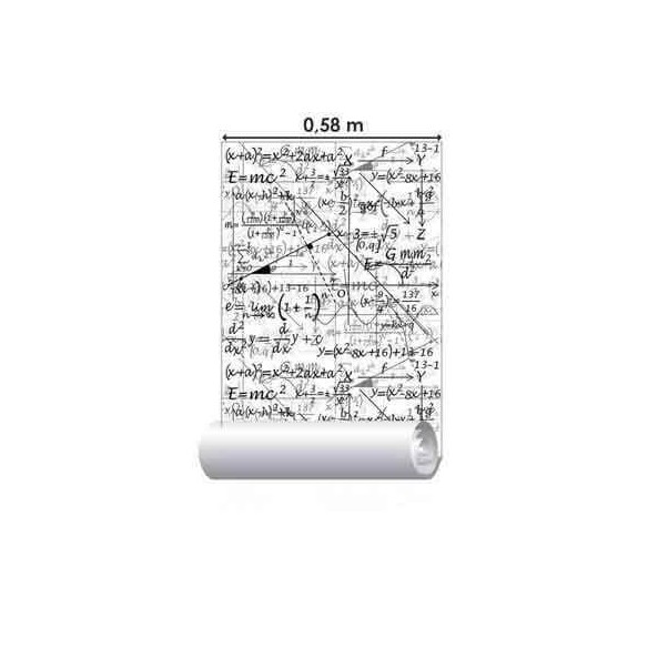 Papel de Parede Adesivo Matemática Escola 59380100