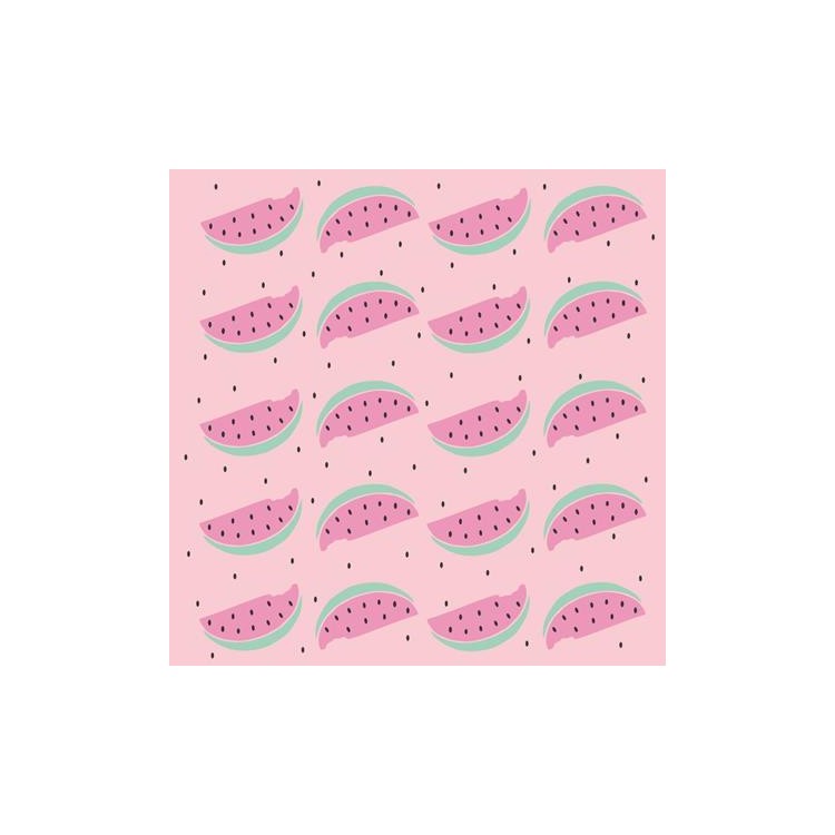Papel de Parede Adesivo Melância Fruta 35294