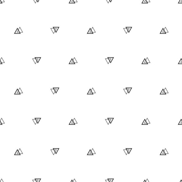 Papel de Parede Adesivo Minimalista Triângulos N06106
