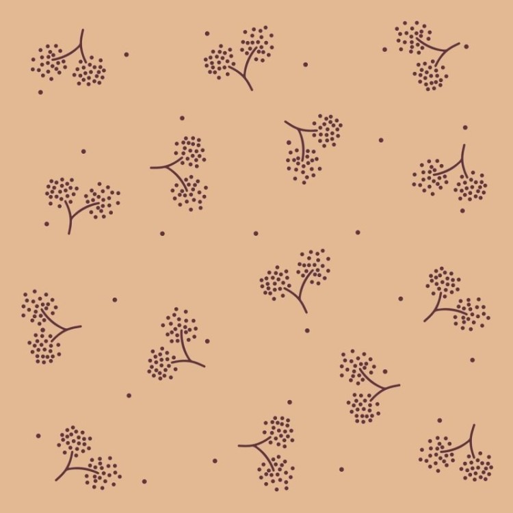Papel de Parede Adesivo Minimalitsa Flores N06131