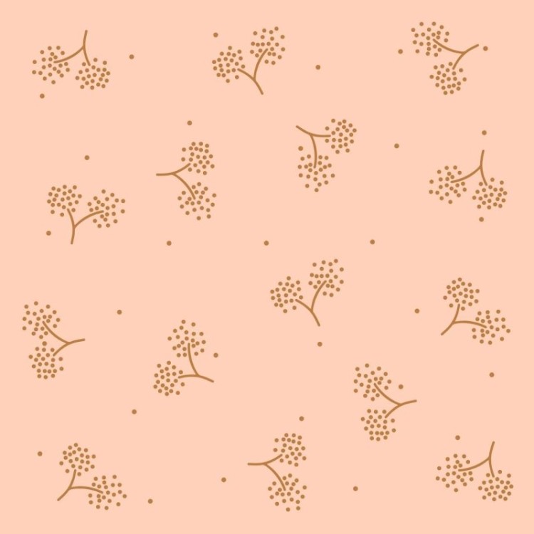 Papel de Parede Adesivo Minimalitsa Flores N06133