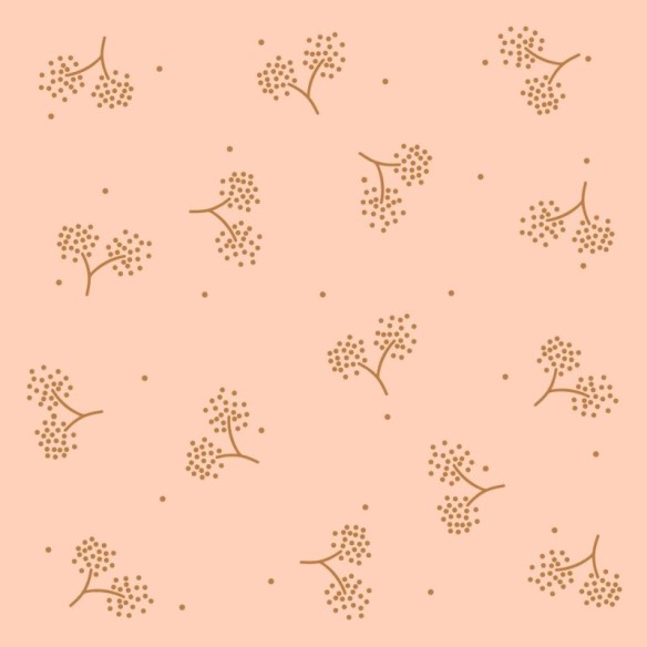 Papel de Parede Adesivo Minimalitsa Flores N06133