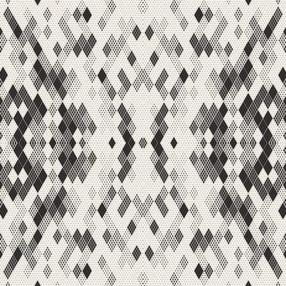 Papel de Parede Adesivo Mosaico preto e branco N08134