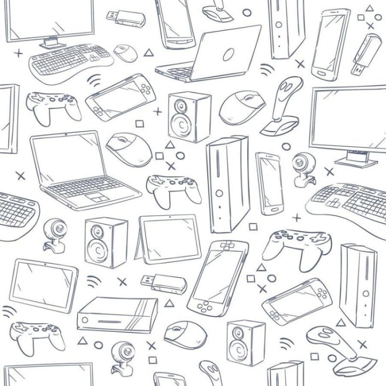 Papel de Parede Adesivo Mundo Digital...