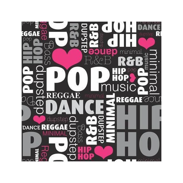 Papel de Parede Adesivo Música 116238742