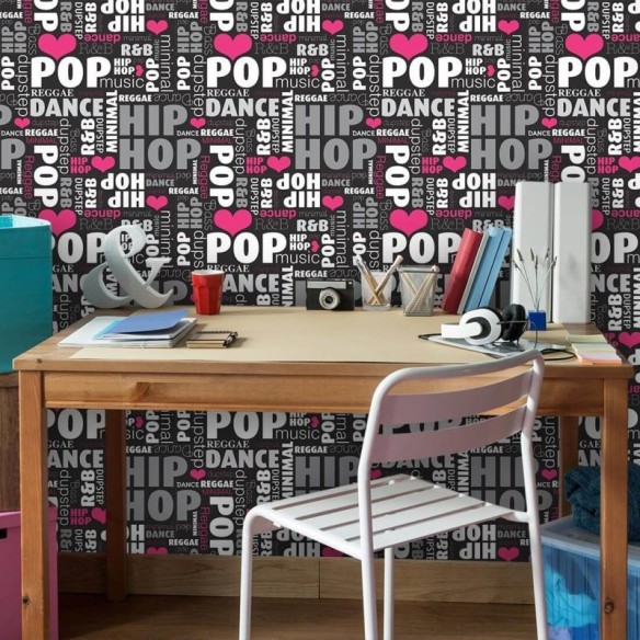 Papel de Parede Adesivo Música 116238742