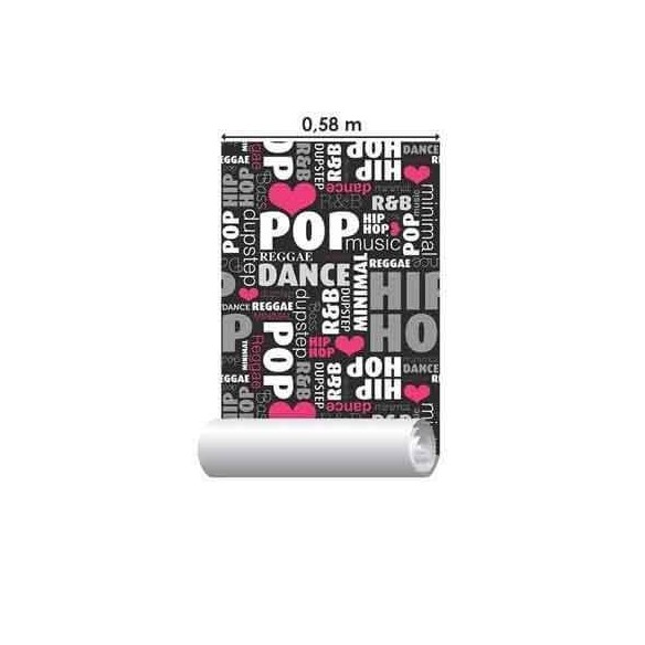 Papel de Parede Adesivo Música 116238742