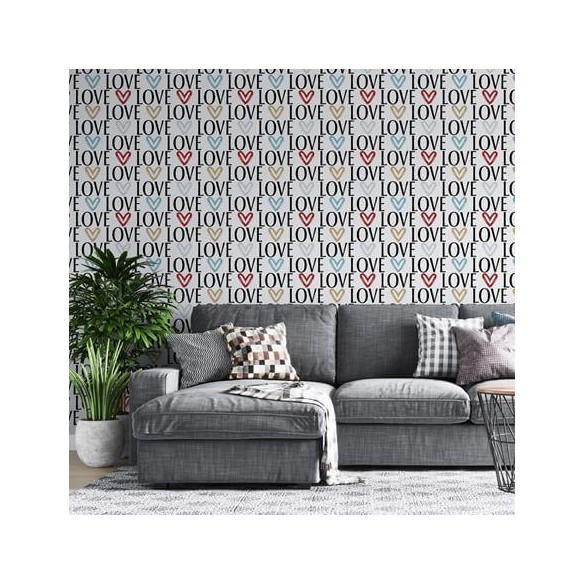 Papel de Parede Adesivo Namorados N1697