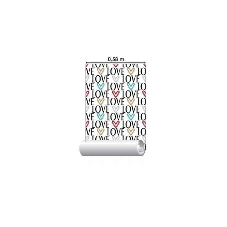 Papel de Parede Adesivo Namorados N1697