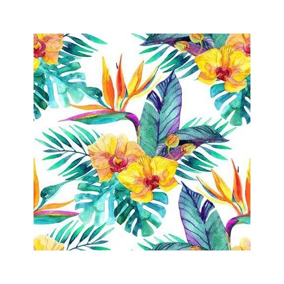Papel de Parede Adesivo Natureza Flor Amarelo 308742455