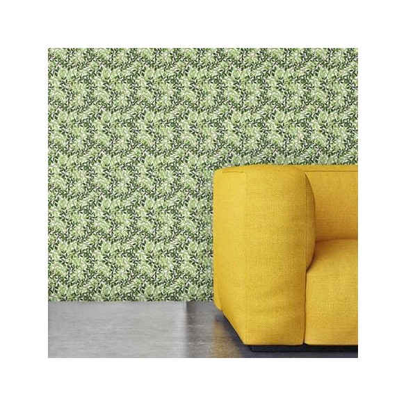 Papel de Parede Adesivo Natureza Folhas Verde 482683822