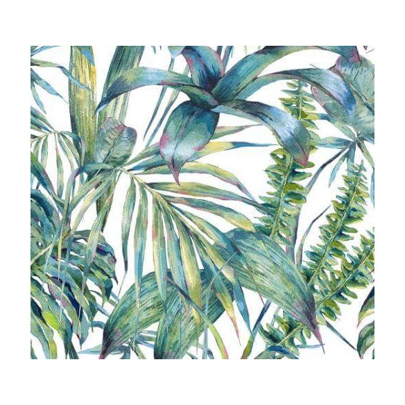 Papel de Parede Adesivo Natureza Folhas Verde 589397564