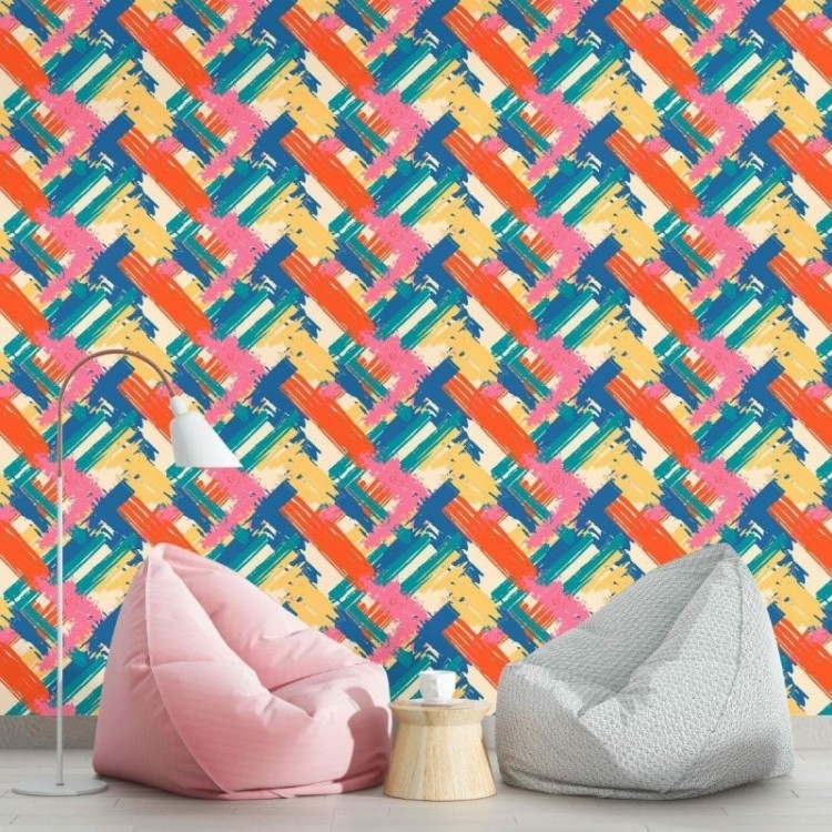 Papel de Parede Adesivo Abstrato N016014