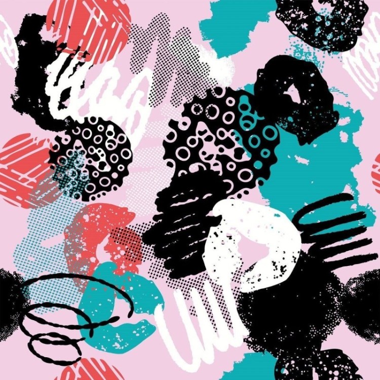 Papel de Parede Adesivo Abstrato N016043