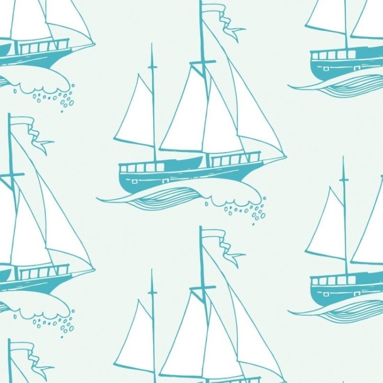 Papel de Parede Adesivo Navios N019052