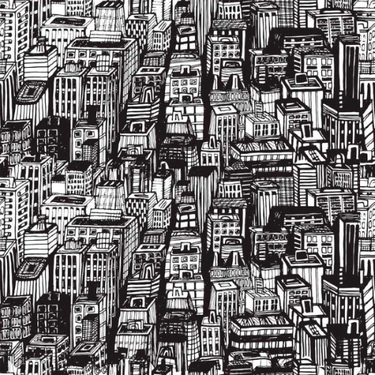 Papel de Parede Adesivo New York N013129