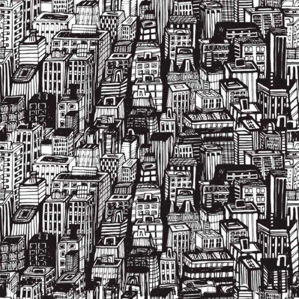 Papel de Parede Adesivo New York N013129
