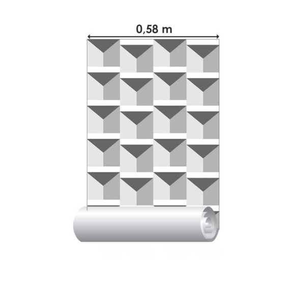 Papel de Parede Adesivo Nichos N08216