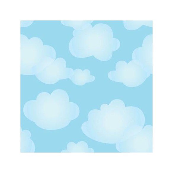 Papel de Parede Adesivo Nuvens 119955529