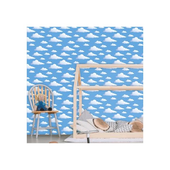 Papel de Parede Adesivo Nuvens 92636107