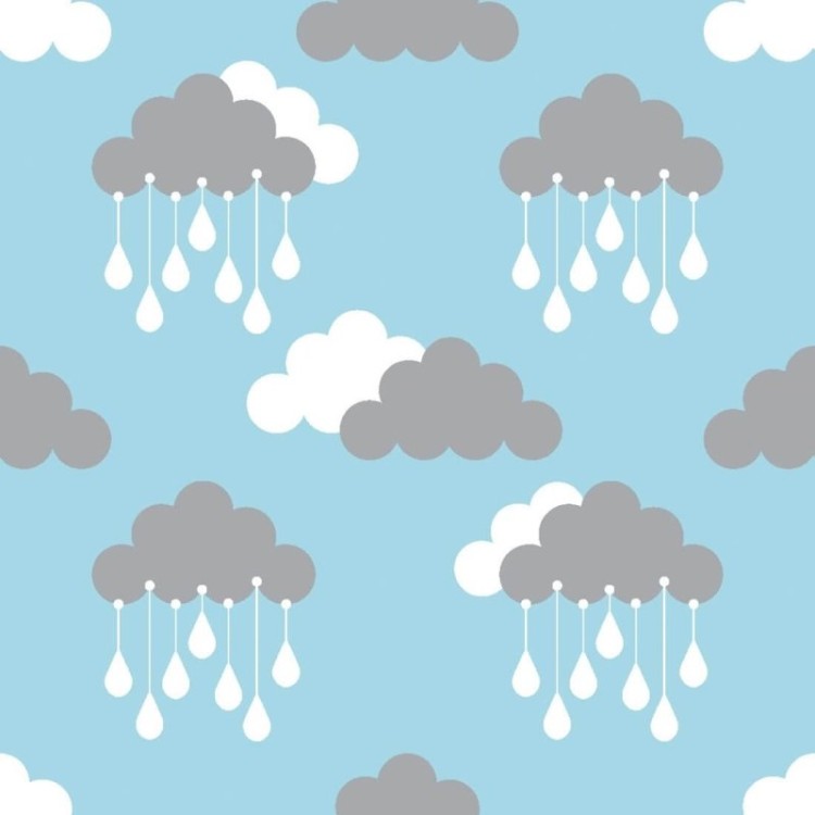 Papel de Parede Adesivo nuvens ceu 320837328
