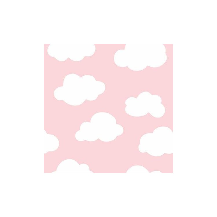 Papel de Parede Adesivo Nuvens Céu Rosa  656521541