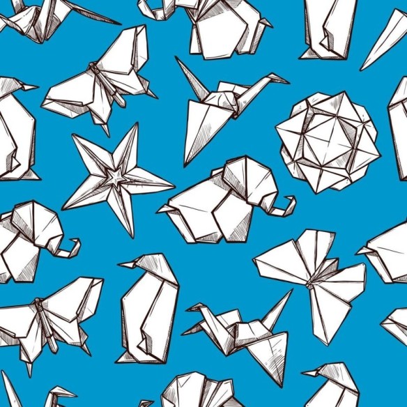 Papel de Parede Adesivo Origami N03142