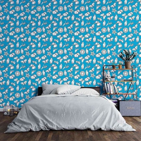 Papel de Parede Adesivo Origami N03142