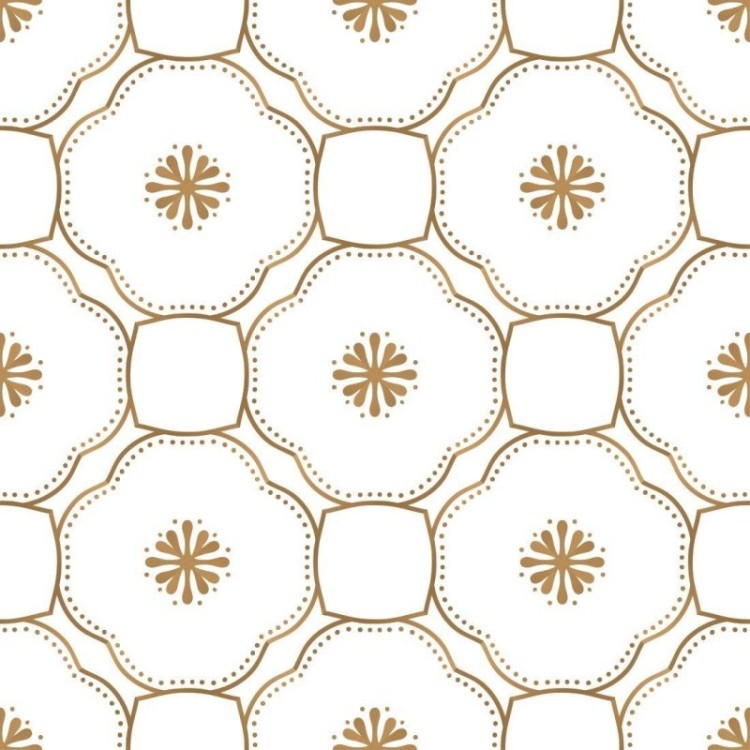 Papel de Parede Adesivo Ornamental Luxury N013139