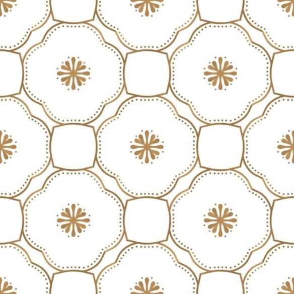 Papel de Parede Adesivo Ornamental Luxury N013139