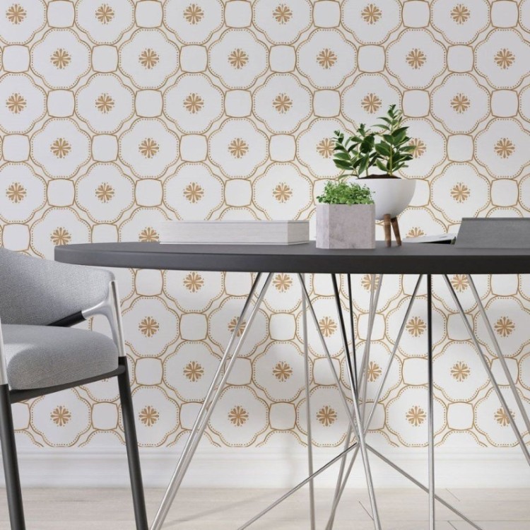 Papel de Parede Adesivo Ornamental Luxury N013139
