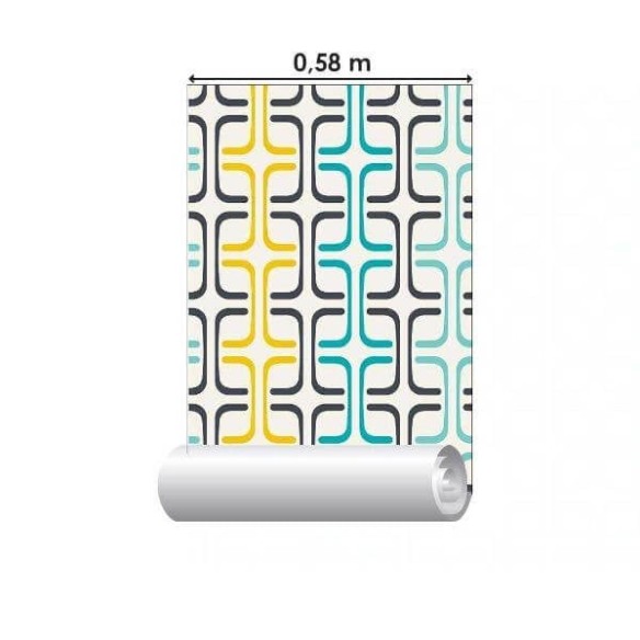 Papel de Parede Adesivo Abstrato N02123