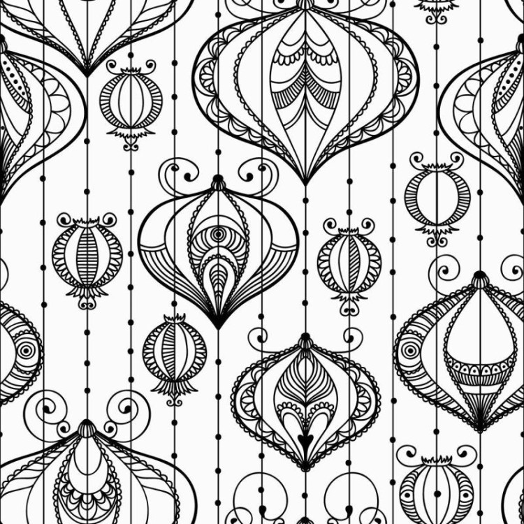 Papel de Parede Adesivo Padrão Balines...