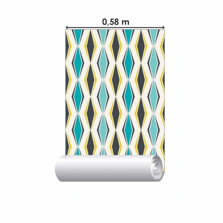 Papel de Parede Adesivo Abstrato N02133