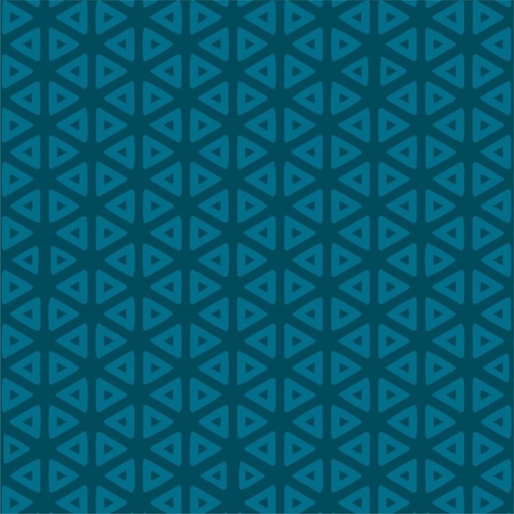 Papel de Parede Adesivo Padrão Geométrico Azul...
