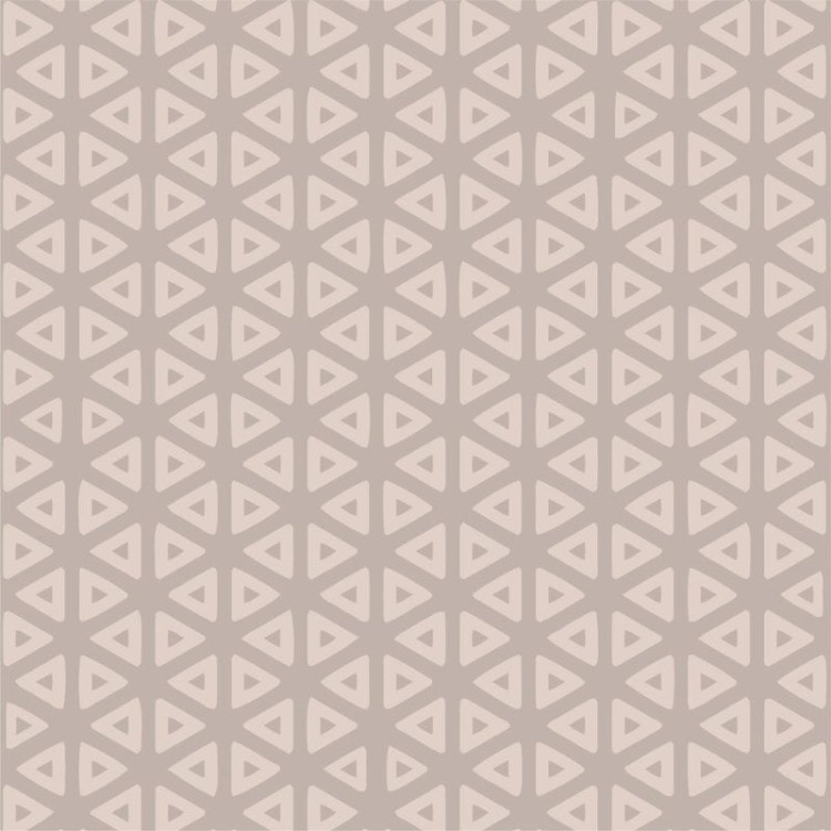 Papel de Parede Adesivo Padrão Geométrico Bege...