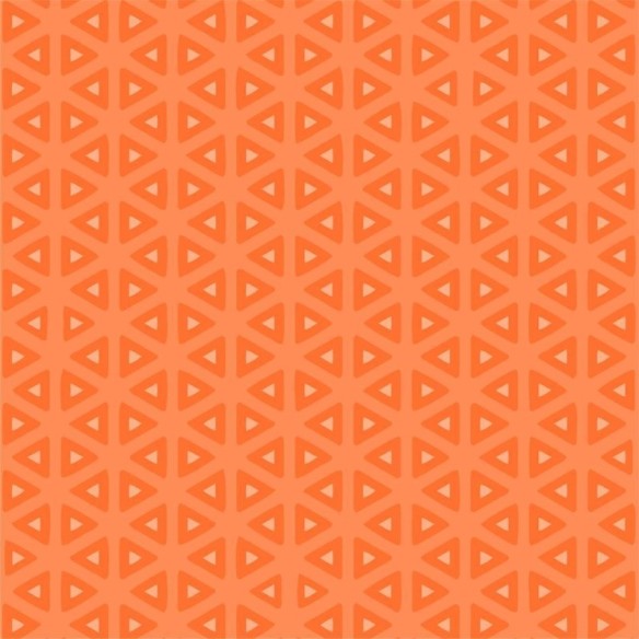Papel de Parede Adesivo Padrão Geométrico Laranja N09033
