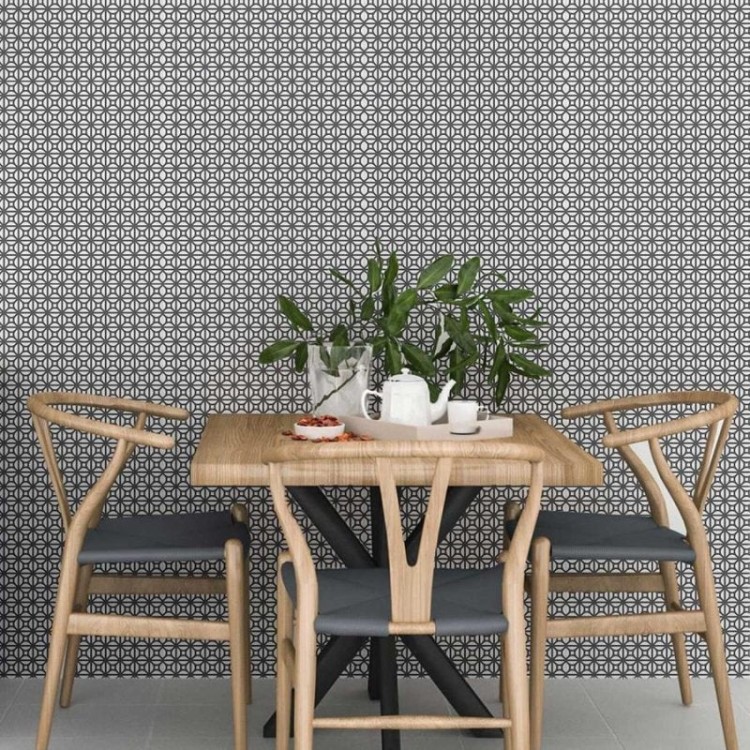 Papel de Parede Adesivo Padrão Geométrico N06019
