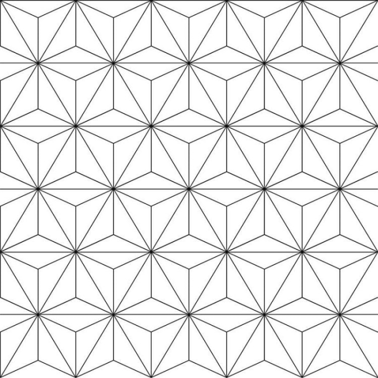 Papel de Parede Adesivo Padrão Geométrico N06134