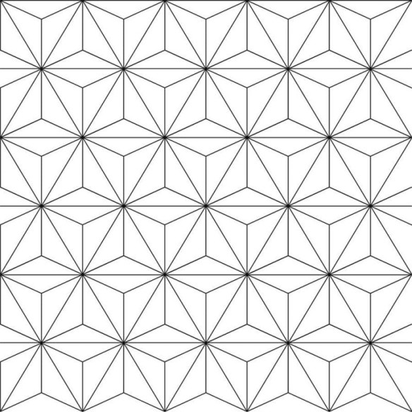 Papel de Parede Adesivo Padrão Geométrico N06134