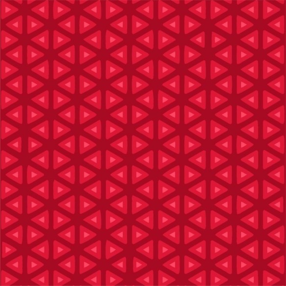 Papel de Parede Adesivo Padrão Geométrico Vermelho N09030