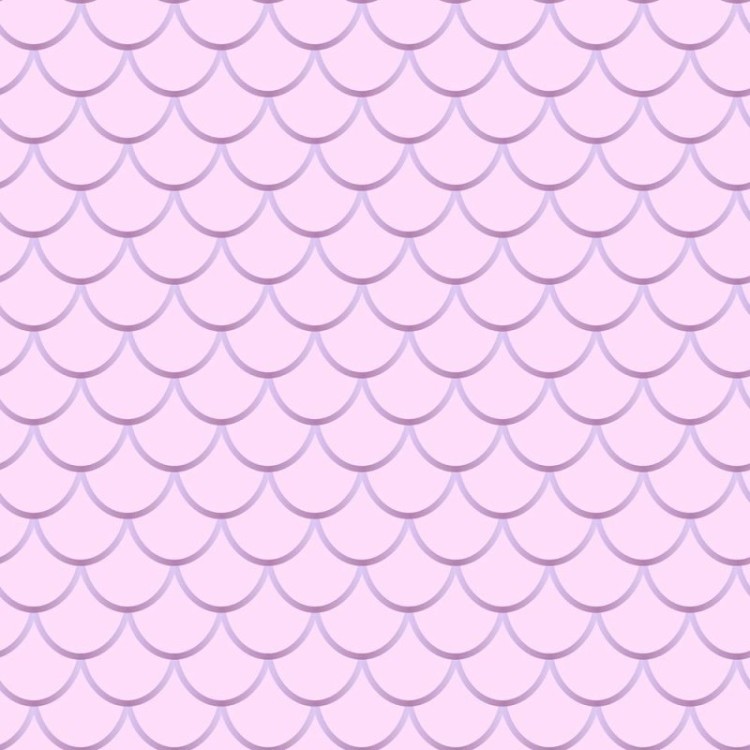 Papel de Parede Adesivo Padrão Sereia lilás N08131