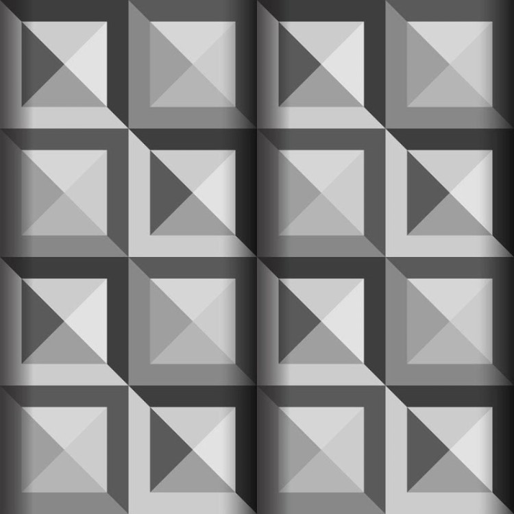 Papel de Parede Adesivo Padrões cinzas N08226
